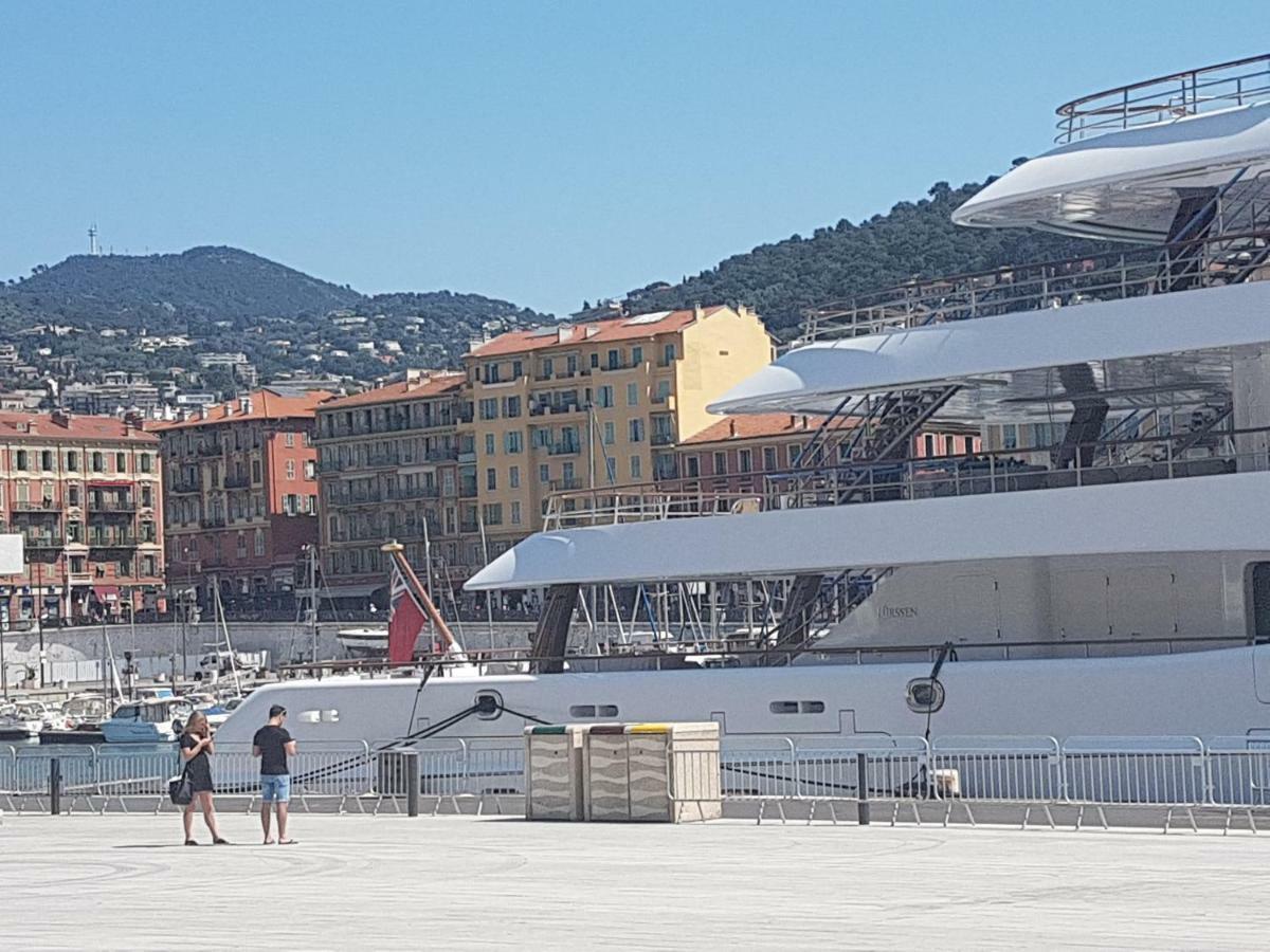 Les Palmiers A 700M De La Mer Nizza Exterior foto
